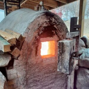 Image of a woodfire kiln