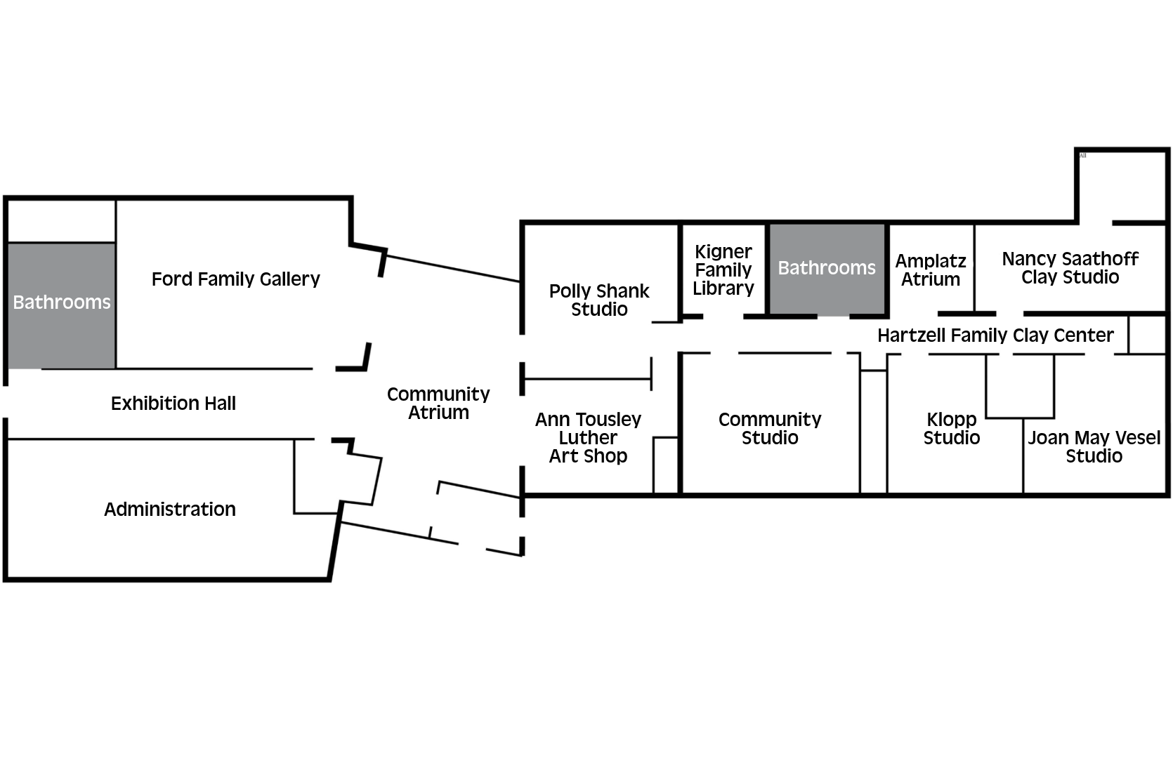 Updated building map